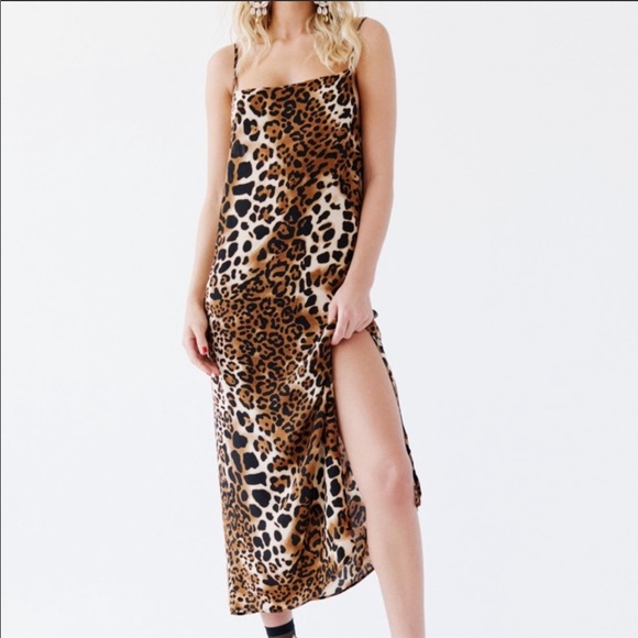Free People Leopard Print Dress - Picture 2 of 7